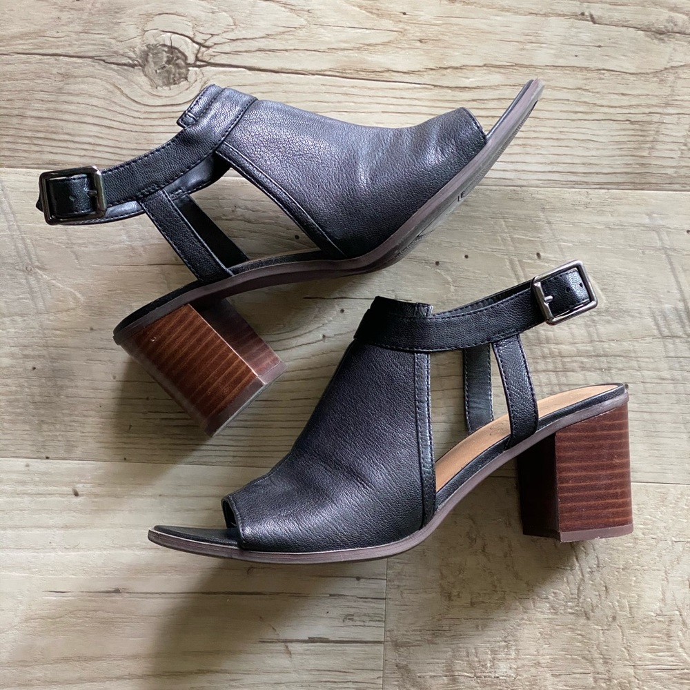 Franco Sarto Black Sandal